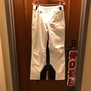 Like new white spyder women’s ski pants size 10.